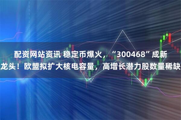 配资网站资讯 稳定币爆火，“300468”成新龙头！欧盟拟扩大核电容量，高增长潜力股数量稀缺